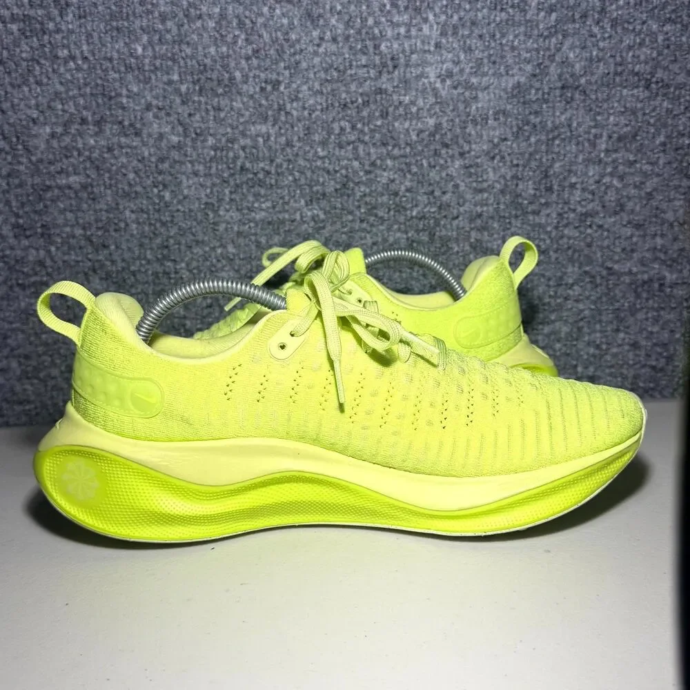 Nike Infinity RN 4 Sneakers Vibrant Volt Lace Up Road Running Shoes Mens Sz 10.5